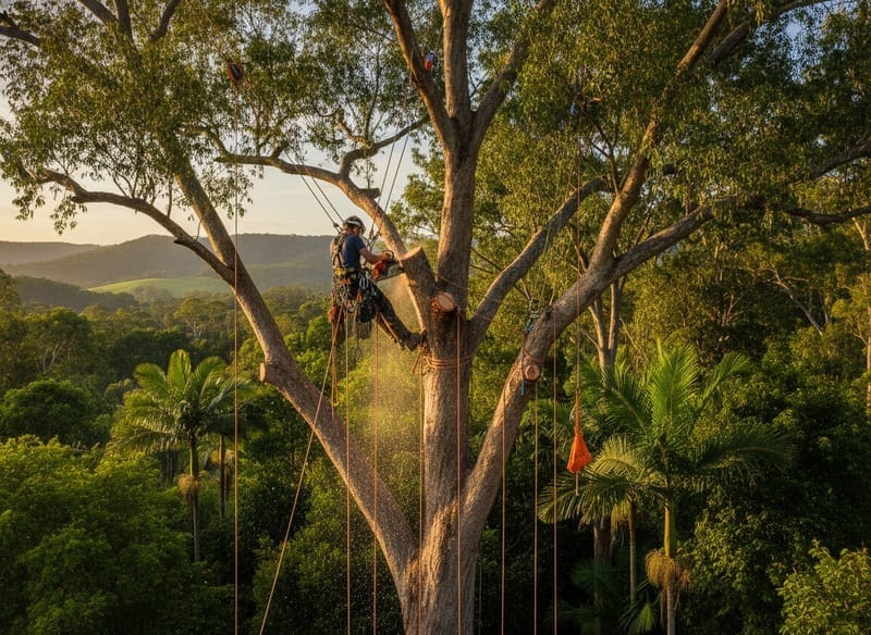Tree Removal performed by Launceston Arborist in the Launceston